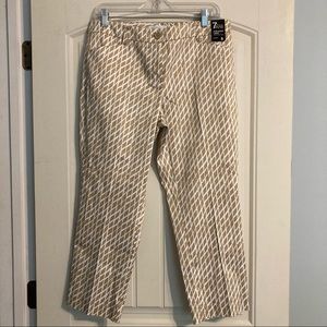 New York & Company 7th Ave Straight Crop Capri size 8